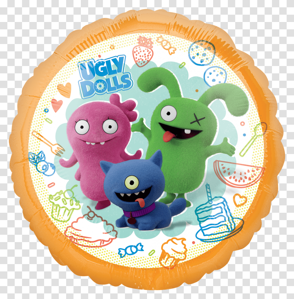 Ugly Dolls Birthday Party, Toy, Logo, Label Transparent Png