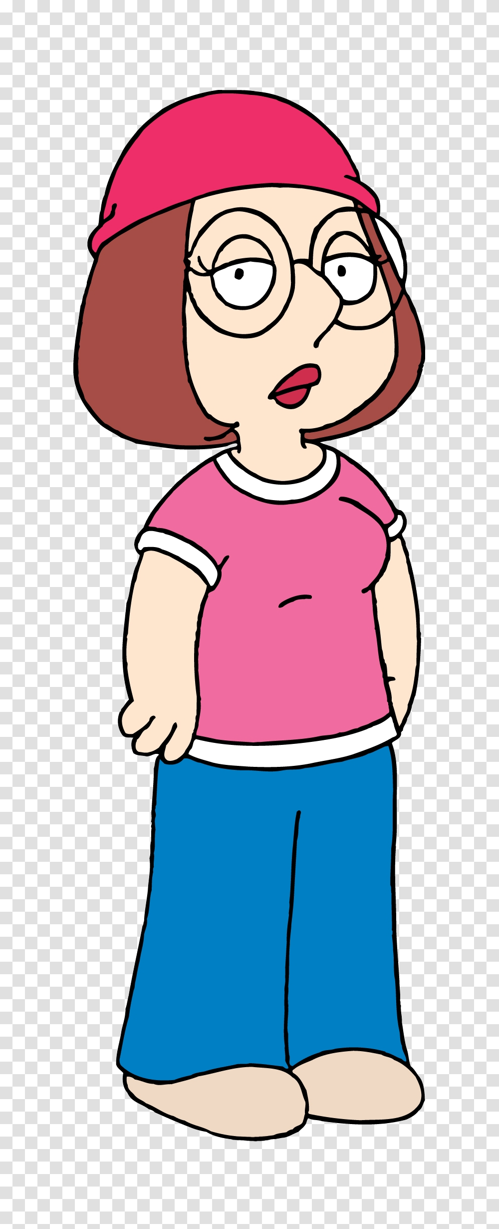 Ugly Girl Cartoon Group With Items, Person, Female, Shorts Transparent Png