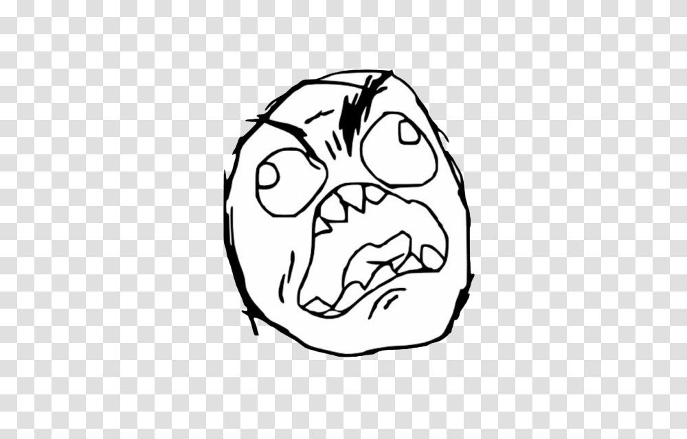 Ugly Memes Line Drawings Yahoo Image Troll Face Rage, Head, Art, Stencil, Hand Transparent Png