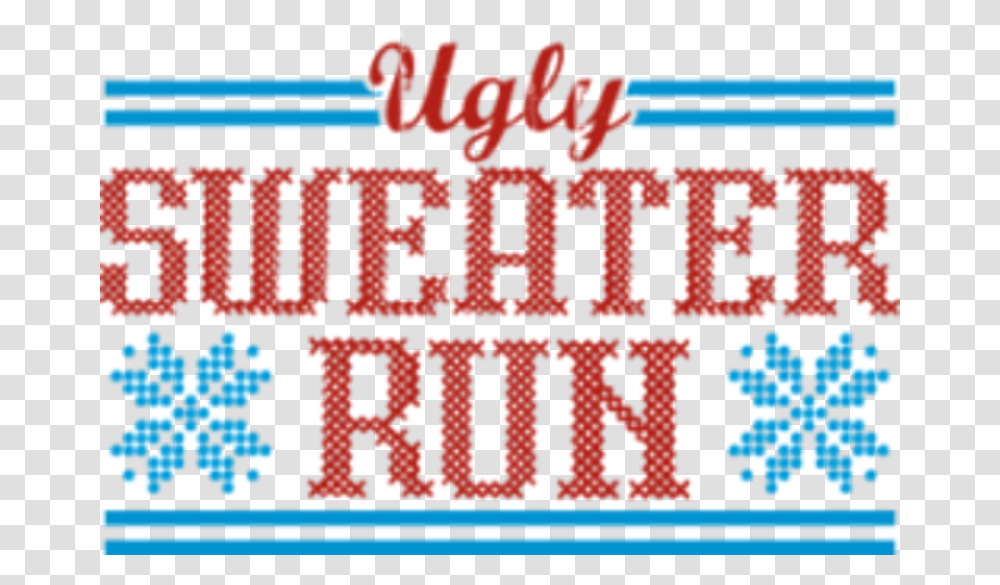 Ugly Sweater 5k Electric Blue, Alphabet, Word Transparent Png