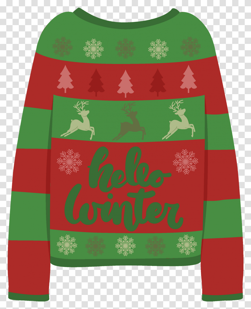 Ugly Sweater Clipart Free Download Creazilla Ugly Sweater Clipart, Clothing, Apparel, Sleeve, Long Sleeve Transparent Png