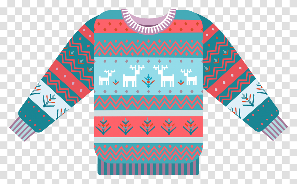 Ugly Sweater Clipart Free Download Creazilla Ugly Sweater Clipart Free, Clothing, Apparel, Shirt, Bib Transparent Png