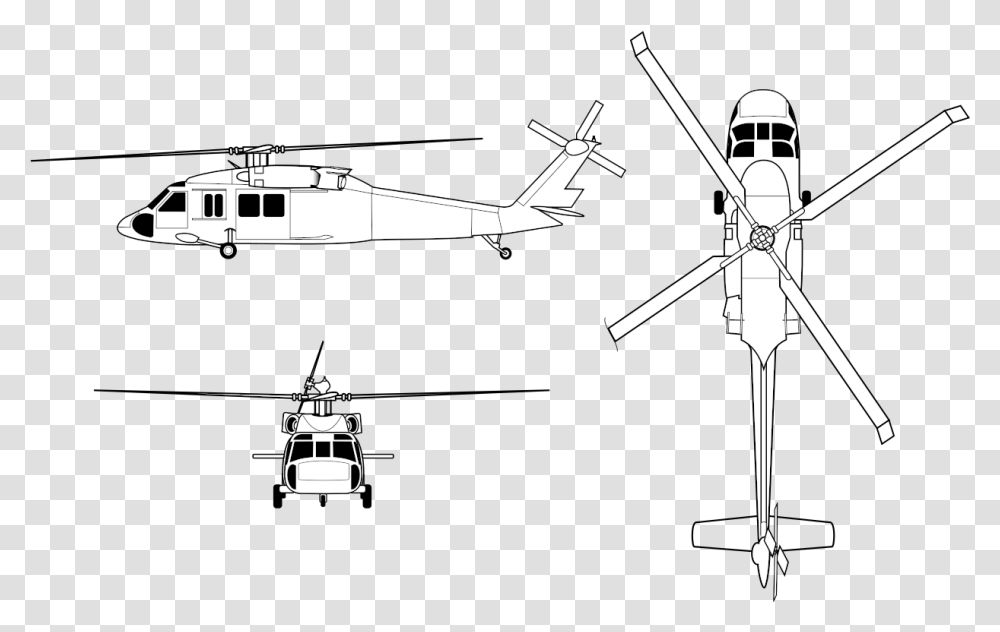 Uh 60 Black Hawk, Aircraft, Vehicle, Transportation, Airplane Transparent Png