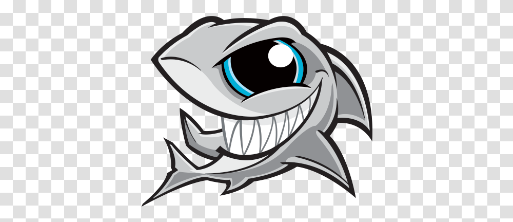 Uhd Angry Shark Clipart Pack 5645 4570book Angry Shark Logo, Helmet, Clothing, Apparel, Drawing Transparent Png