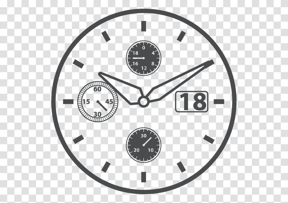 Uhr Symbol, Analog Clock, Wall Clock Transparent Png