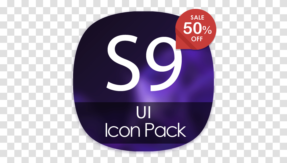 Ui Icon Pack Apps On Google Play Dot, Number, Symbol, Text, Purple Transparent Png