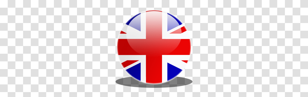 Uk Flags Icon, Logo, Trademark, Red Cross Transparent Png