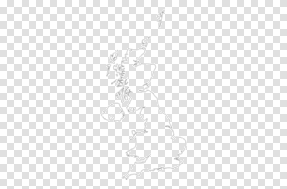 Uk Outline Outline Map Of Uk, Person, Stencil, Nature, Outdoors Transparent Png