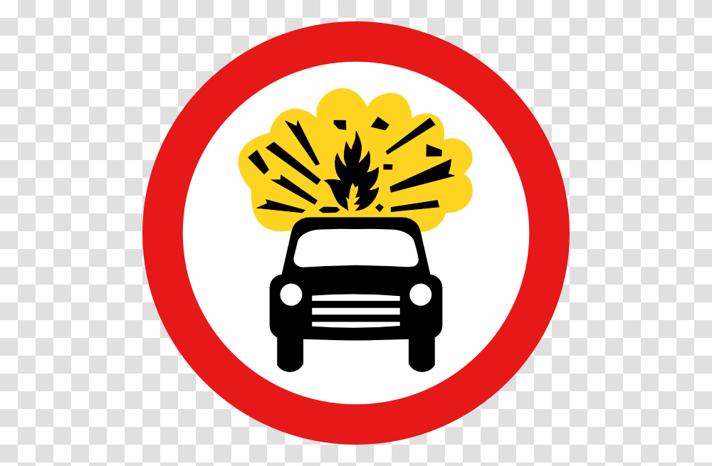 Uk Road Sign, Stopsign, Car, Vehicle Transparent Png