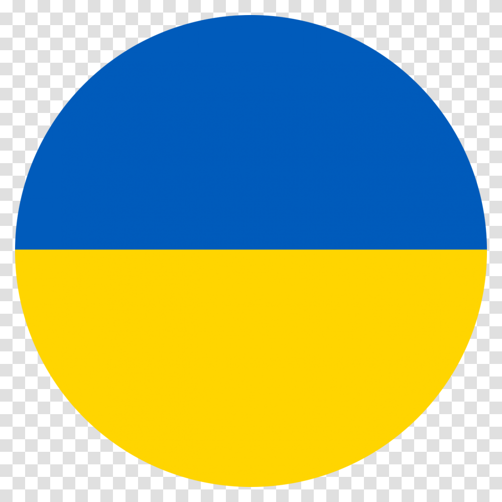 Ukraine Flag Circle, Balloon, Light, Outdoors Transparent Png