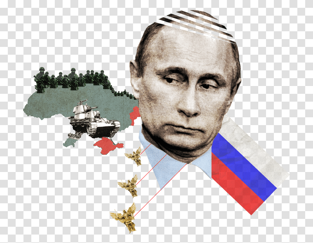 Ukraine Putin Illustration, Person, Face, Military Uniform, Head Transparent Png