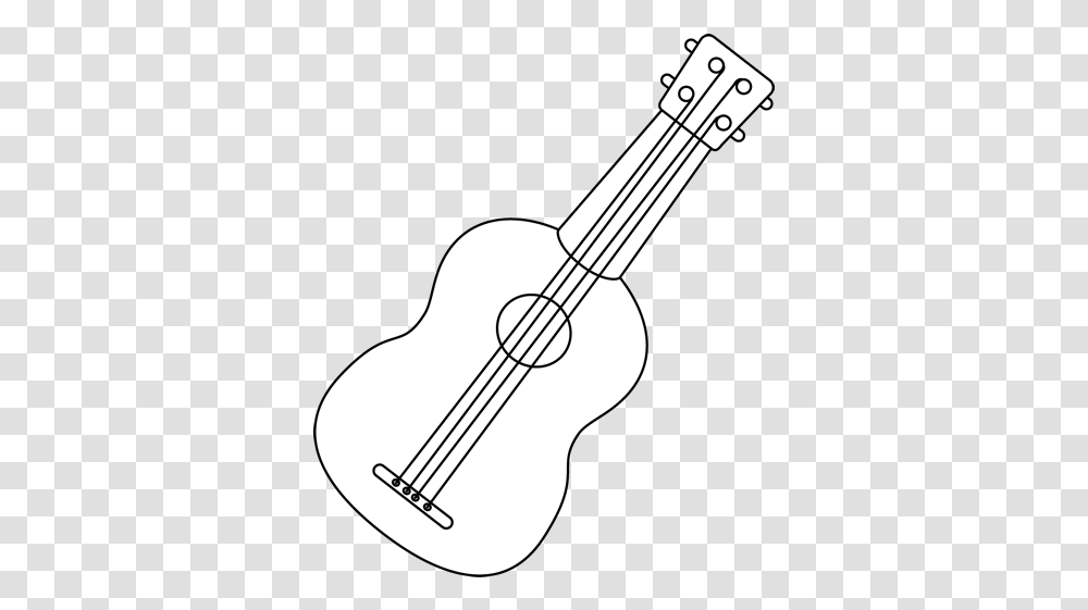 Ukulele Black And White Ukulele Black And White, Leisure Activities, Guitar, Musical Instrument, Bass Guitar Transparent Png
