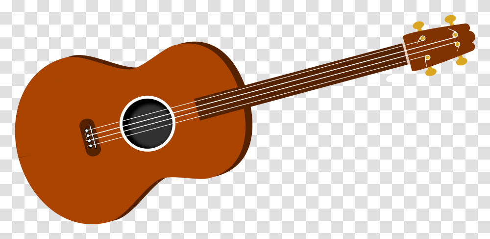 Ukulele Clipart Guitar Musical Instruments Clipart, Leisure Activities, Bass Guitar Transparent Png