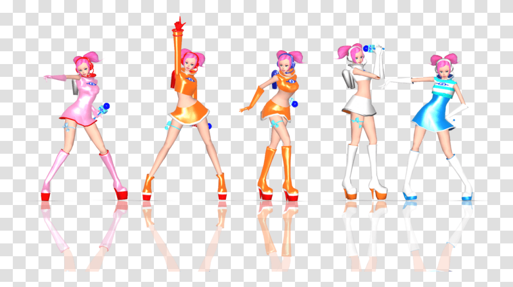 Ulala Spacechannel5 Space Image Ulala Space Channel 5 Pink, Person, Toy, Figurine, Doll Transparent Png
