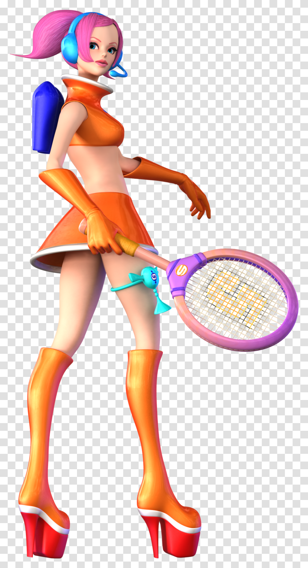 Ulala Strings, Tennis Racket, Person, Human, Doll Transparent Png