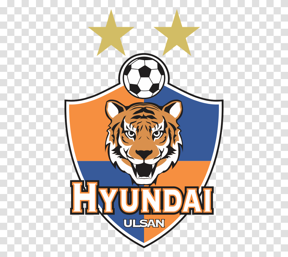 Ulsan Hyundai Fc Logo Ulsan Hyundai Fc Logo, Poster, Advertisement, Armor, Tiger Transparent Png