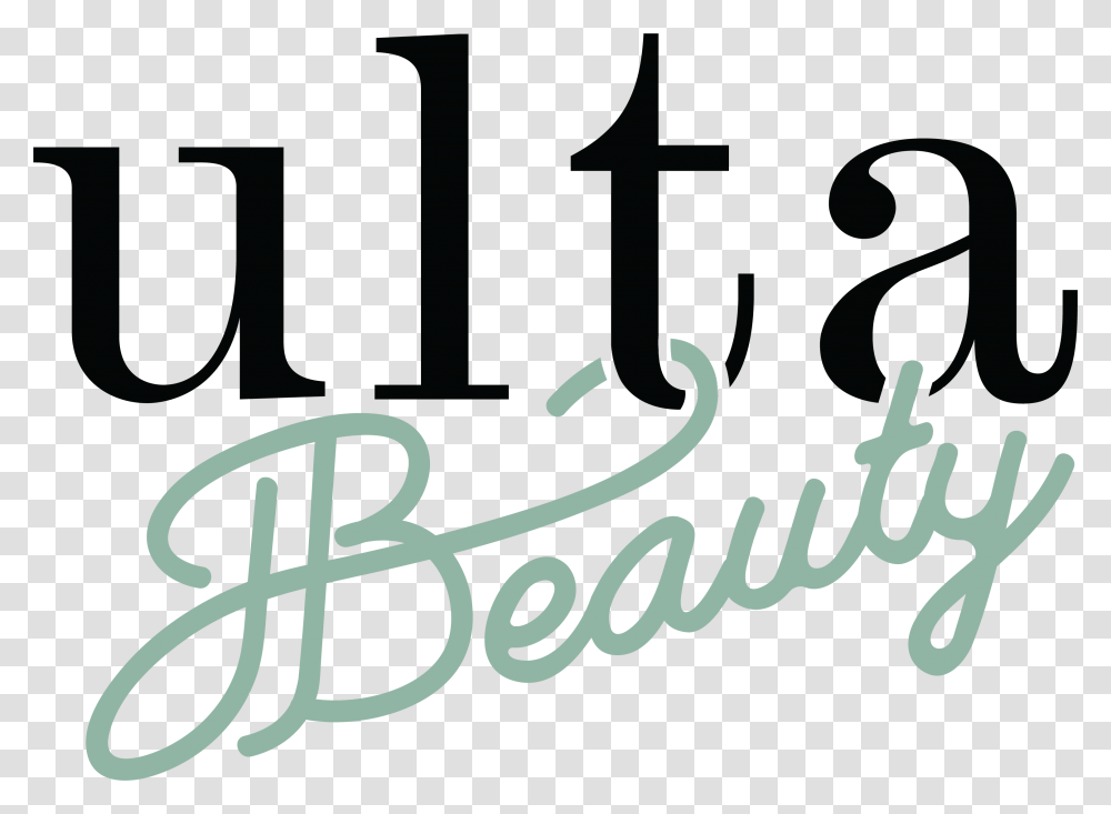 Ulta Rebrand On Behance, Number, Handwriting Transparent Png