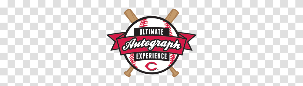 Ultimate Autograph Experience Cincinnati Reds, Label, Logo Transparent Png