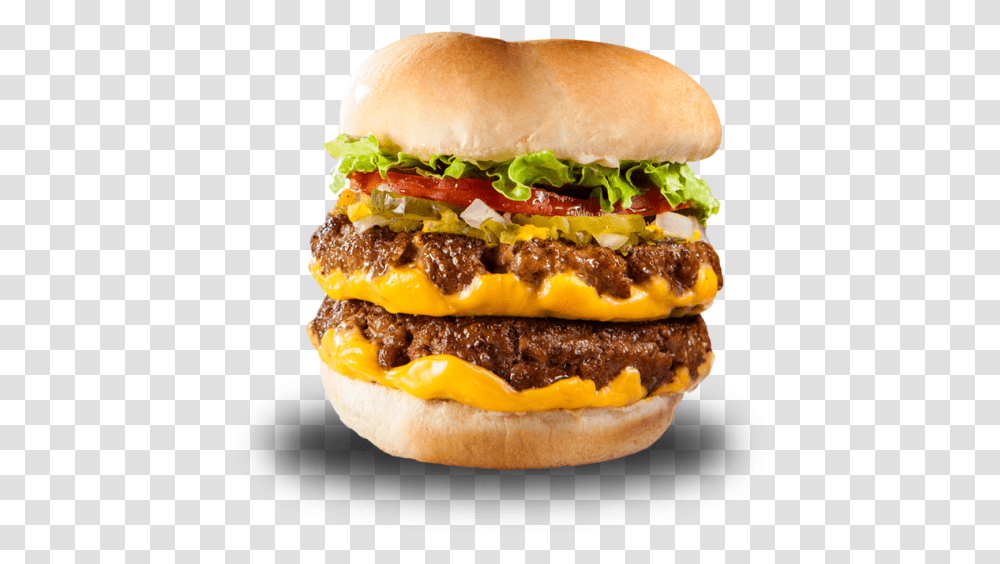 Ultimate Bbq Burger Fatburger, Food, Bun, Bread Transparent Png