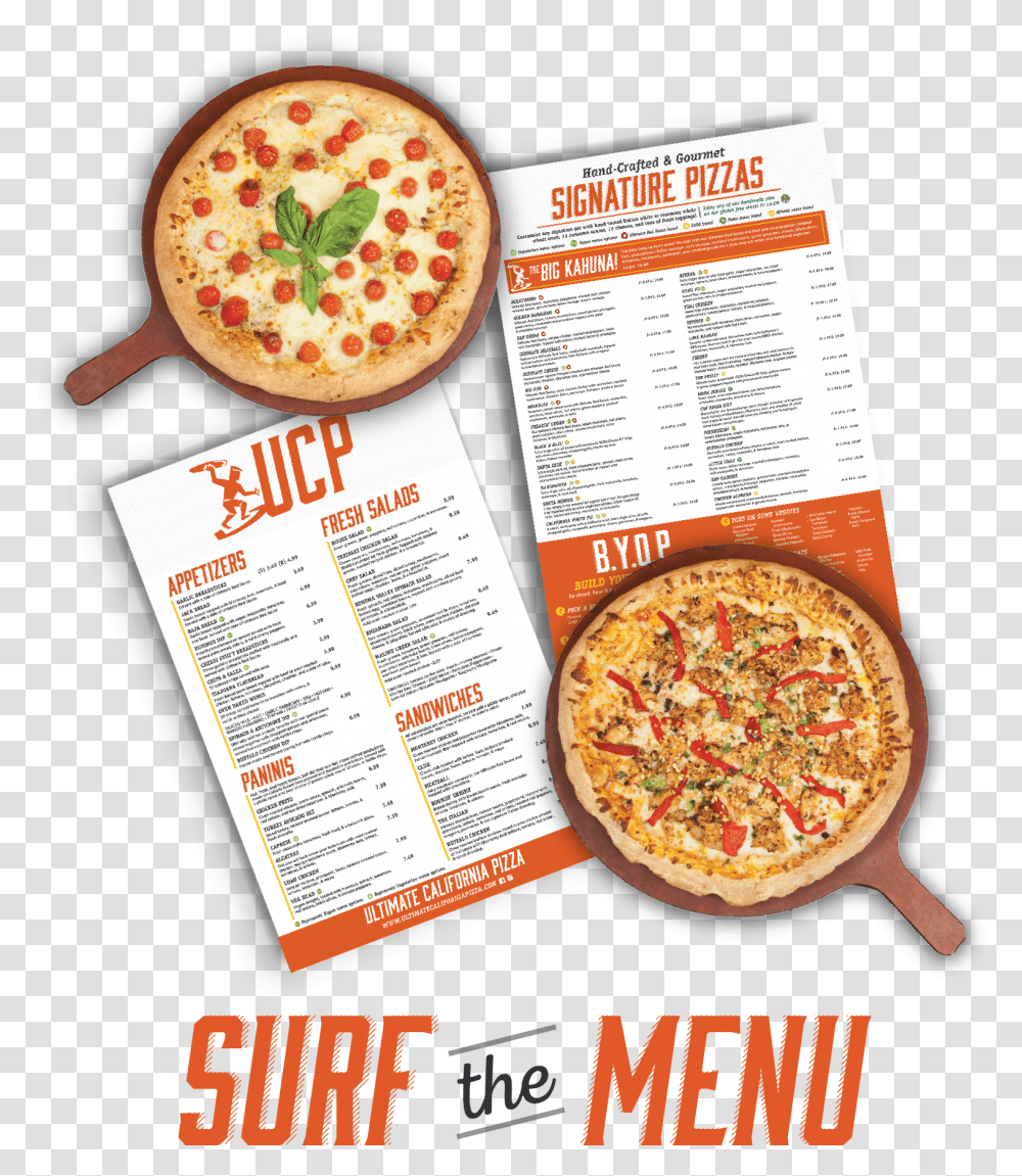 Ultimate California Pizza Menu California Style Pizza, Advertisement, Poster, Flyer, Paper Transparent Png