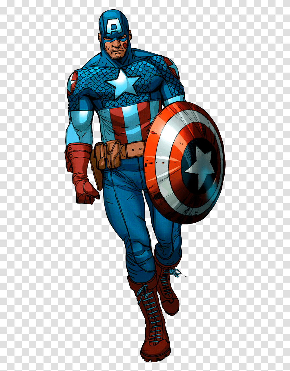 Ultimate Captain America Ultimate Captain America Vs Ultimate Captain America Concept Art, Person, Human, Helmet Transparent Png