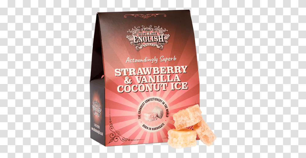 Ultimate English Strawberry Amp Vanilla Ice Bread, Book, Food, Cracker, Advertisement Transparent Png