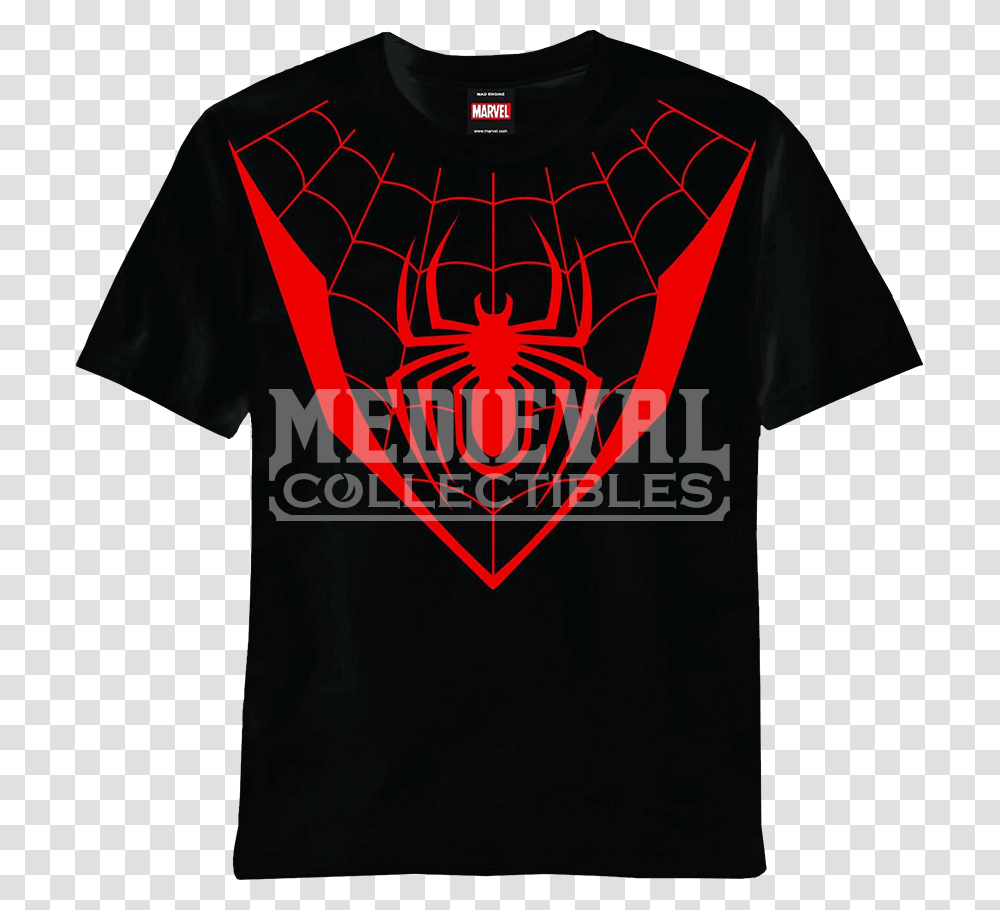Ultimate Fallout Spiderman T Shirt Active Shirt, Apparel, T-Shirt, Jersey Transparent Png