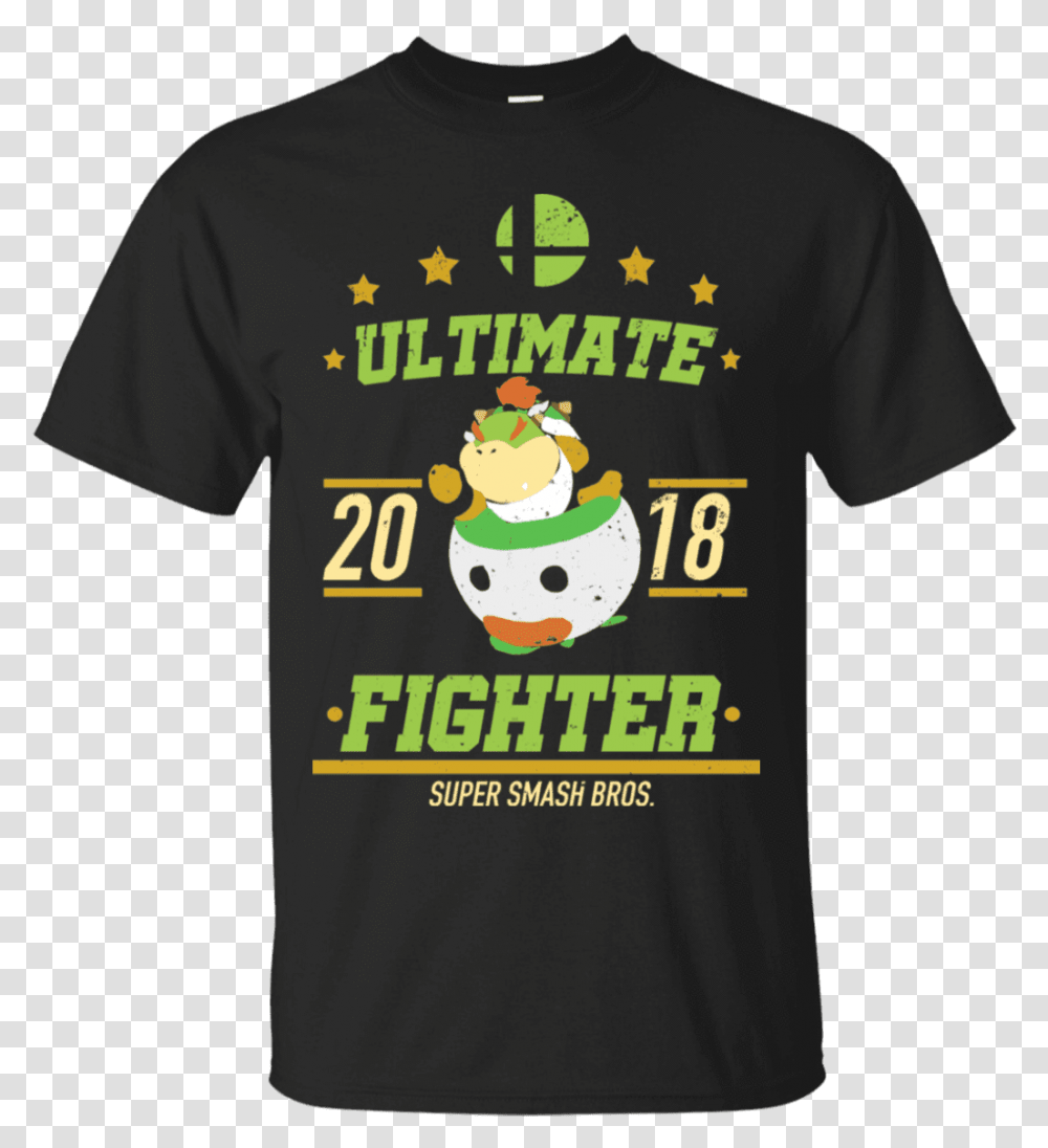 Ultimate Fighter Bowser Jr T Shirt Active Shirt, Apparel, T-Shirt Transparent Png