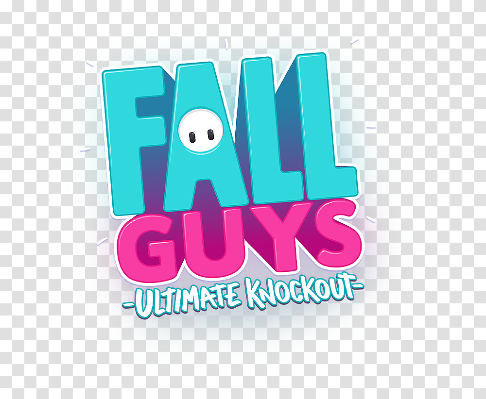 Ultimate Knockout Game Fall Guys Logo, Text, Symbol, Label, Meal Transparent Png