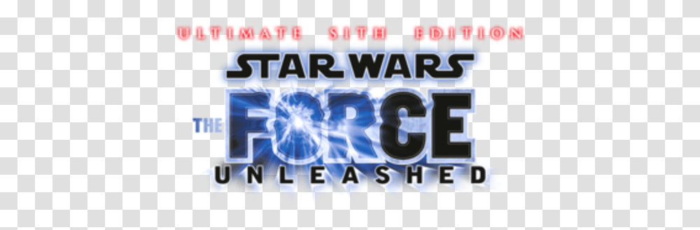 Ultimate Sith Edition Star Wars The Force Unleashed Ultimate Sith Edition Logo, Text, Crowd Transparent Png