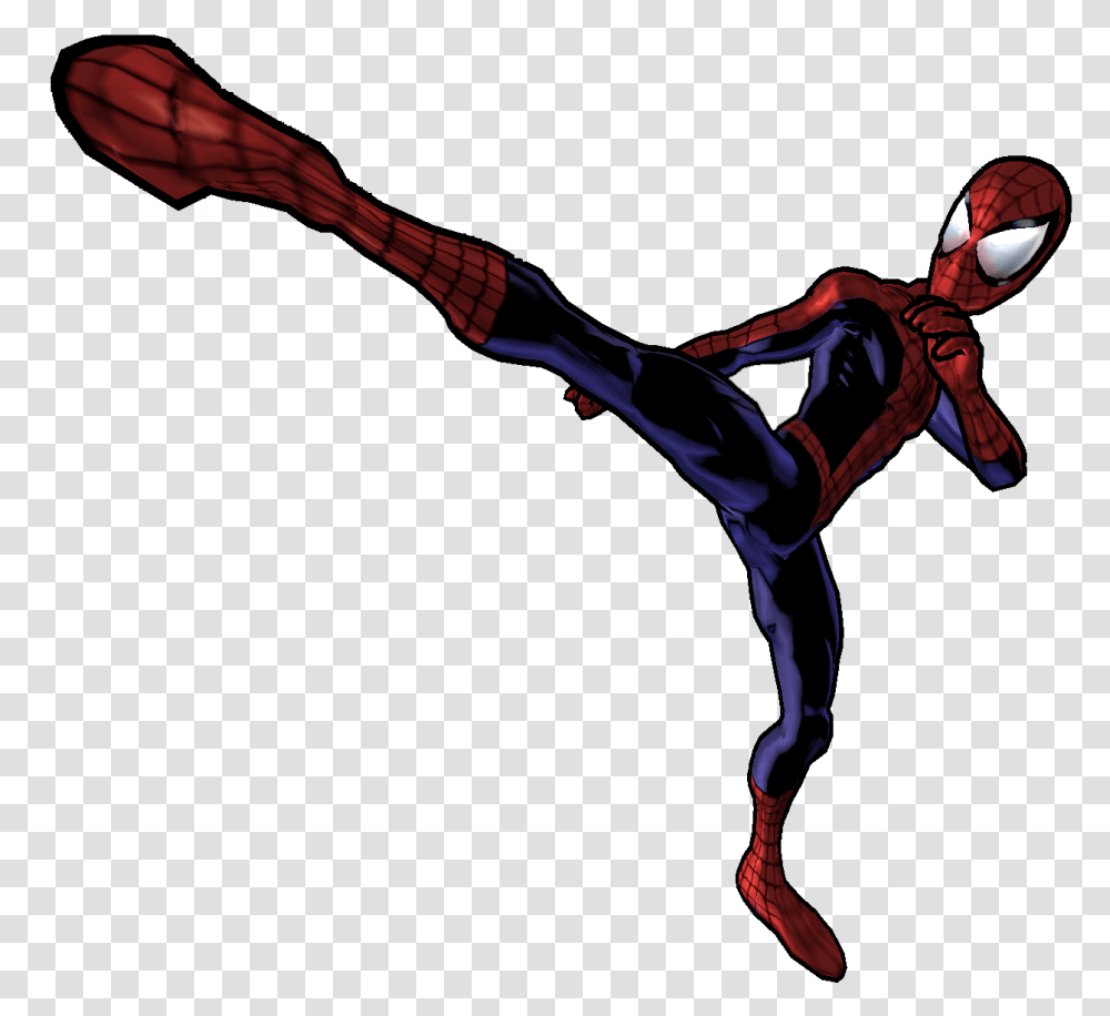 Ultimate Spider Man Concept Art Ultimate Spider Man, Person, Human, Kicking, People Transparent Png