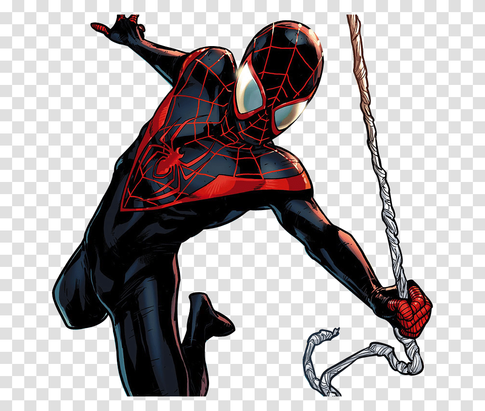 Ultimate Spider Man Web Warriors Miles Morales Miles Morales Ultimate Spider Man Suit, Ninja, Person, Sport Transparent Png