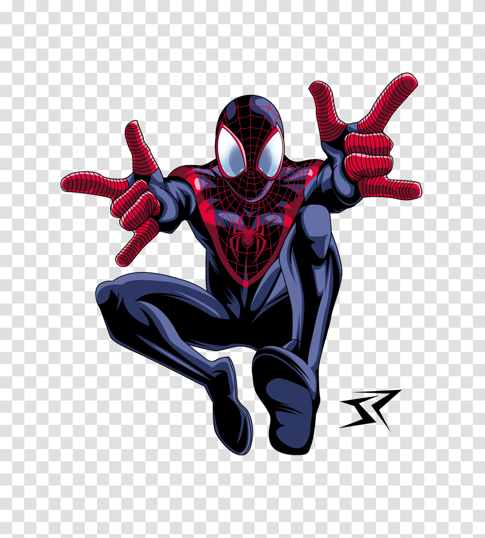 Ultimate Spiderman Miles Morales, Person, Human Transparent Png