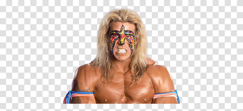 Ultimate Warrior 4 Image Wwe Ultimate Warrior, Face, Person, Blonde, Woman Transparent Png