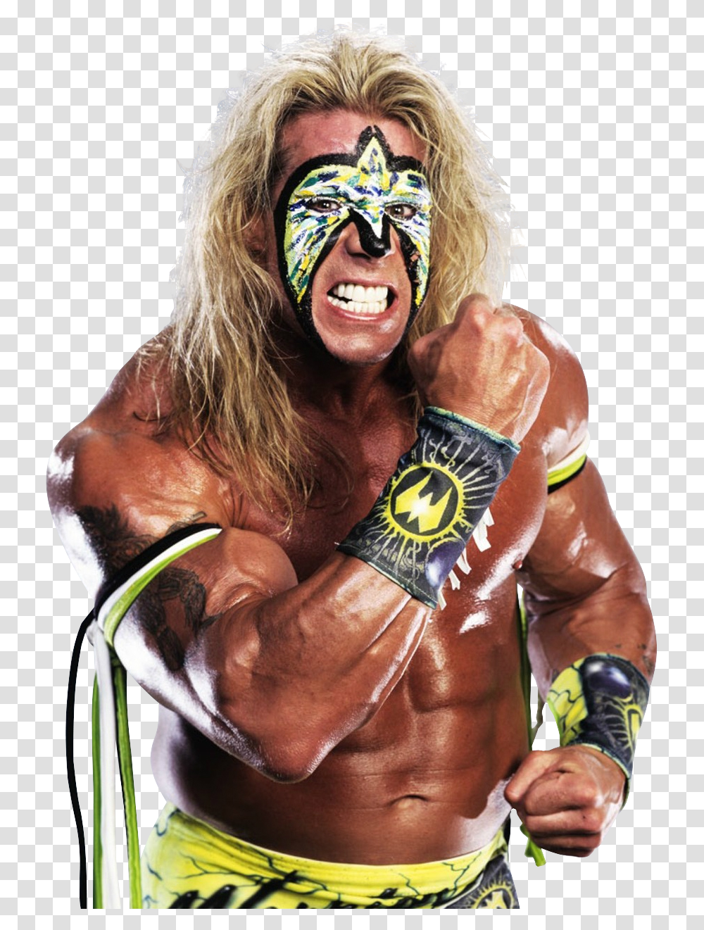 Ultimate Warrior, Person, Skin, Sport, Head Transparent Png