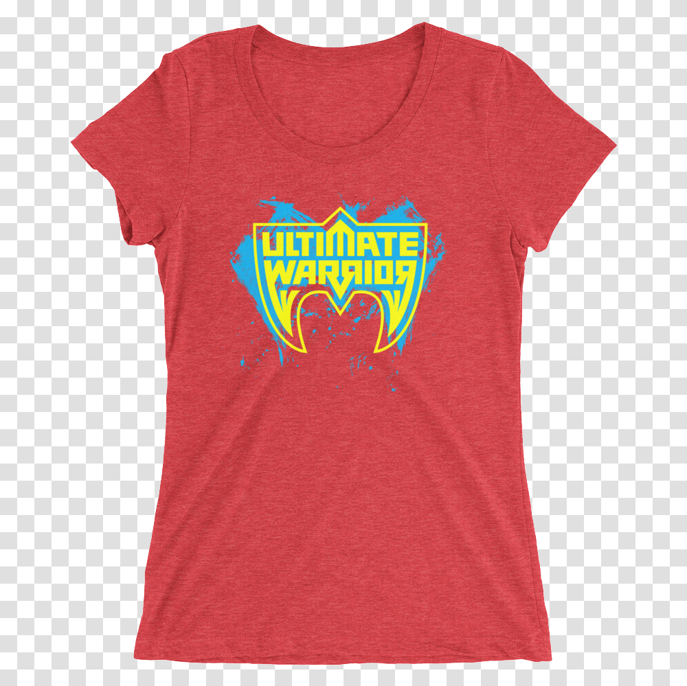 Ultimate Warrior Tri Blend Women's T Shirt, Apparel, T-Shirt Transparent Png