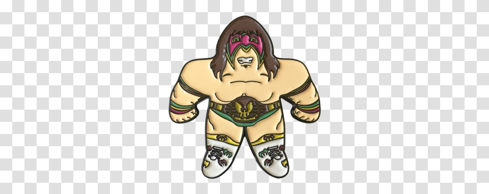 Ultimate Warrior Wrestling Buddy Pin Cartoon, Person, Human, Pirate Transparent Png