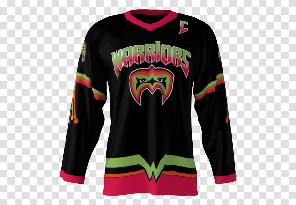 Ultimate Warriors Jersey Sublimated Hockey Jerseys, Clothing, Apparel, Shirt, Sleeve Transparent Png
