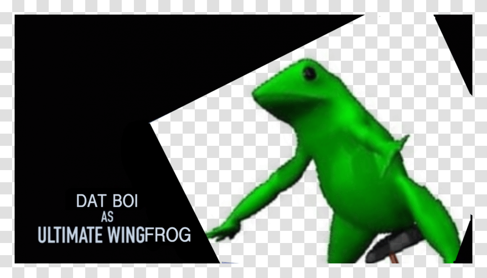 Ultimate Wingfrog Dat Boi Know Your Meme, Wildlife, Animal, Amphibian, Light Transparent Png