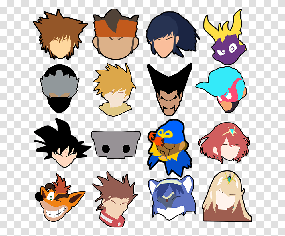 Ultimatecan T Contain My Smash Hypeso I Made Some Stock Smash Bros Ultimate Icons, Comics, Book, Pillow, Cushion Transparent Png