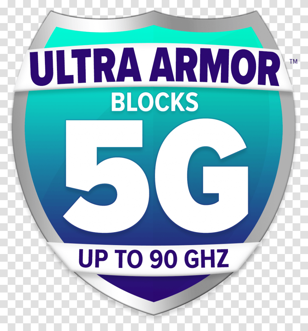 Ultra Armor 5g Shielding Defendershield Language, Label, Text, Number, Symbol Transparent Png