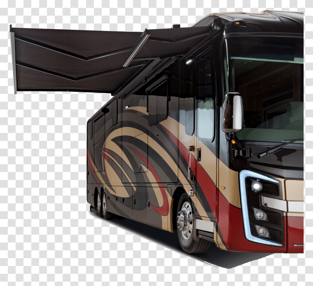 Ultra Awning Over Door Tour Bus Service, Van, Vehicle, Transportation, Caravan Transparent Png