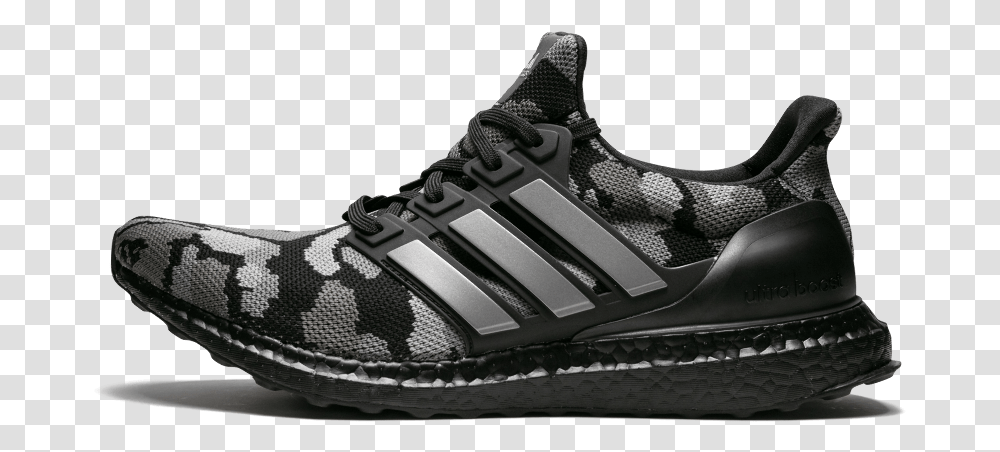 Ultra Boost Bape 1st Camo Black G54784 Restocks Adidas Ultra Boost Nouveau, Clothing, Apparel, Shoe, Footwear Transparent Png