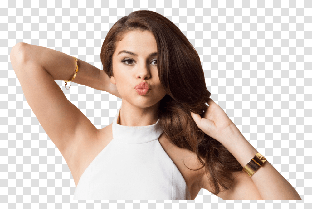 Ultra Hd Selena Gomez 4k, Person, Female, Face, Finger Transparent Png
