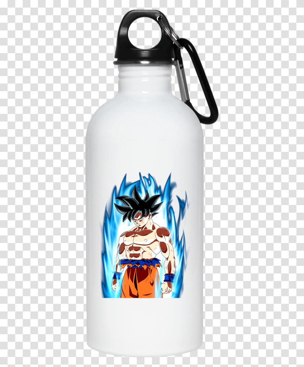 Ultra Instinct Goku 20 Oz Gudetama Stainless Steel Water Bottle, Beverage, Drink, Spray Can Transparent Png