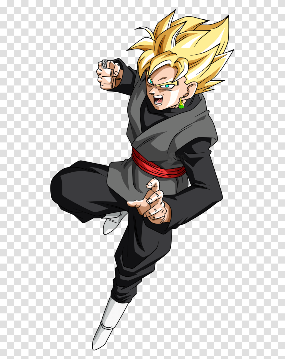 Ultra Instinct Goku Black, Person, Ninja, Martial Arts, Sport Transparent Png