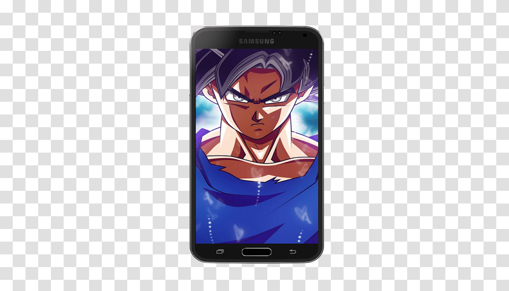 Ultra Instinct Goku Wallpaper Apk, Mobile Phone, Electronics, Cell Phone, Person Transparent Png