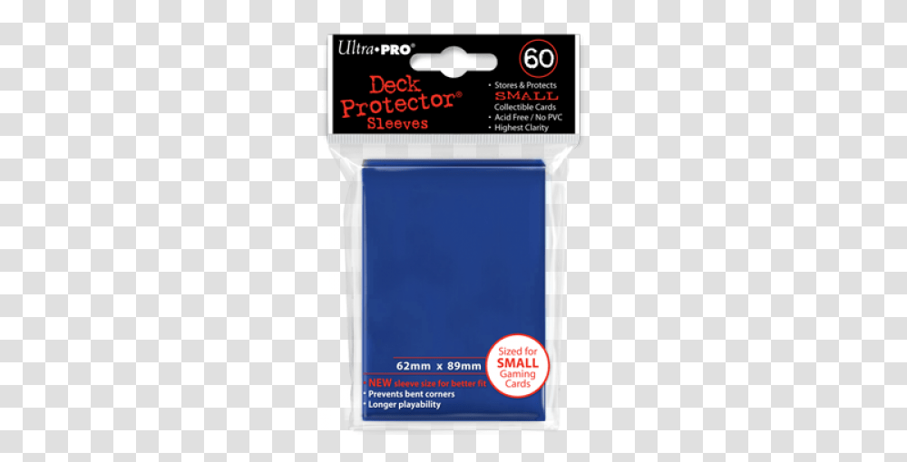 Ultra Pro Deck Protectors Blue, Label, Paper, Box Transparent Png