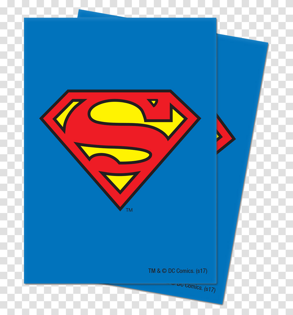 Ultra Pro Game Sleeves Justice League Superman Superman Symbol, Logo Transparent Png