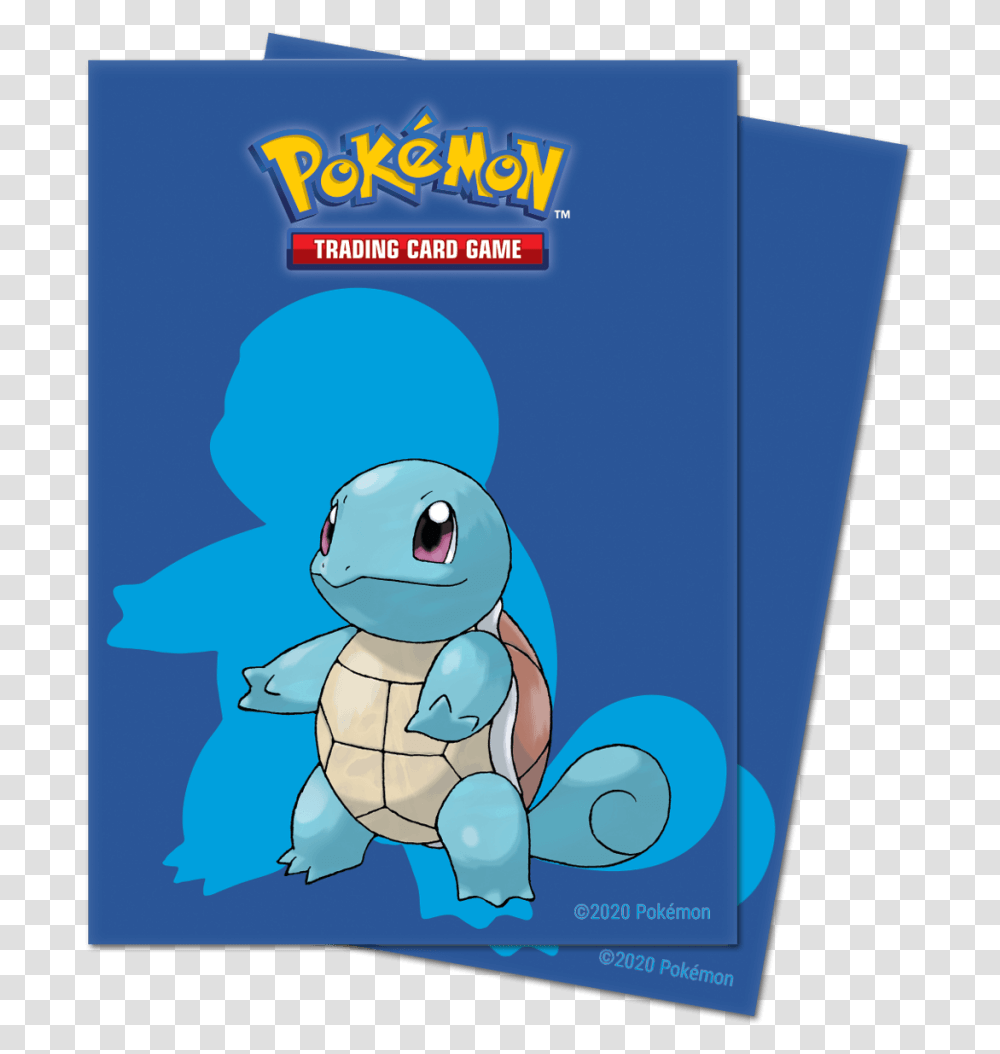 Ultra Pro Squirtle Card Sleeves 65 Count Cool Pokemon Card Sleeves, Advertisement, Flyer, Poster, Paper Transparent Png